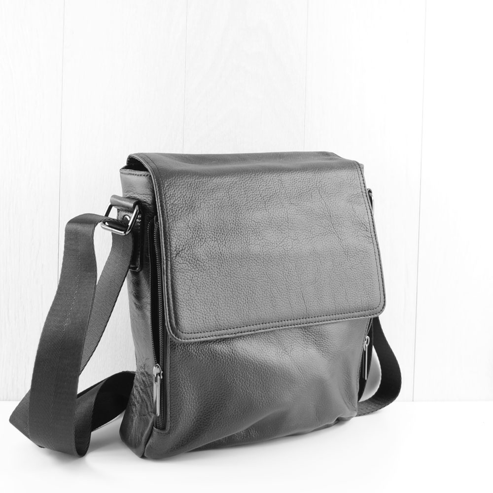 Мъжка чанта от естествена кожа