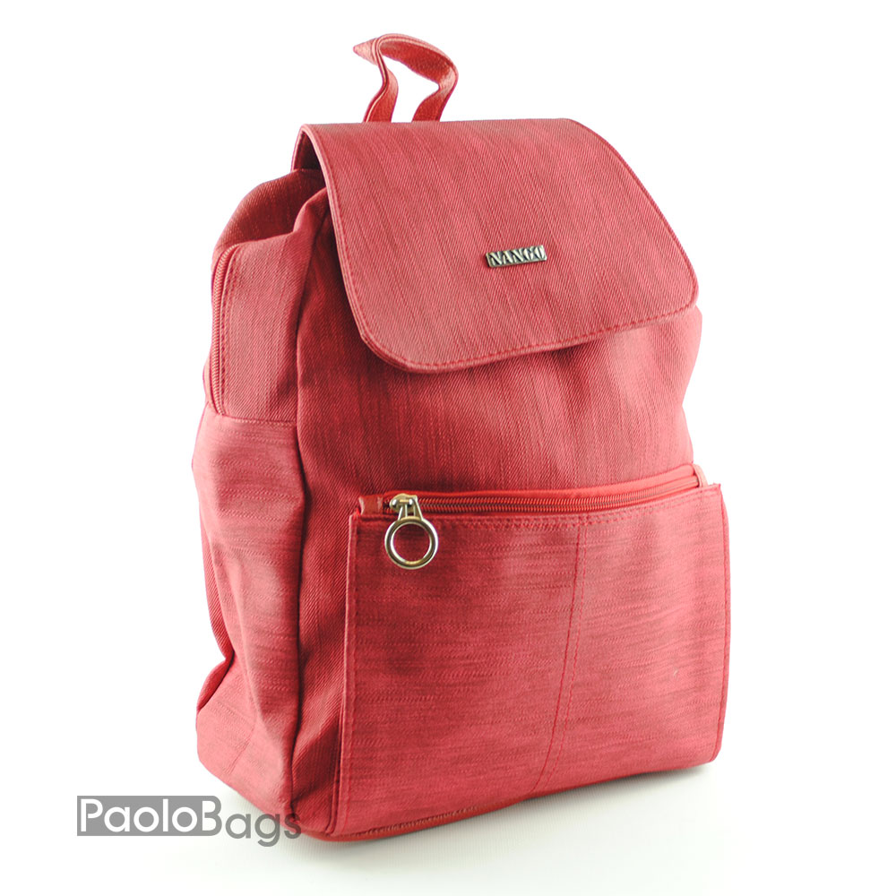 Кожена дамска раница
