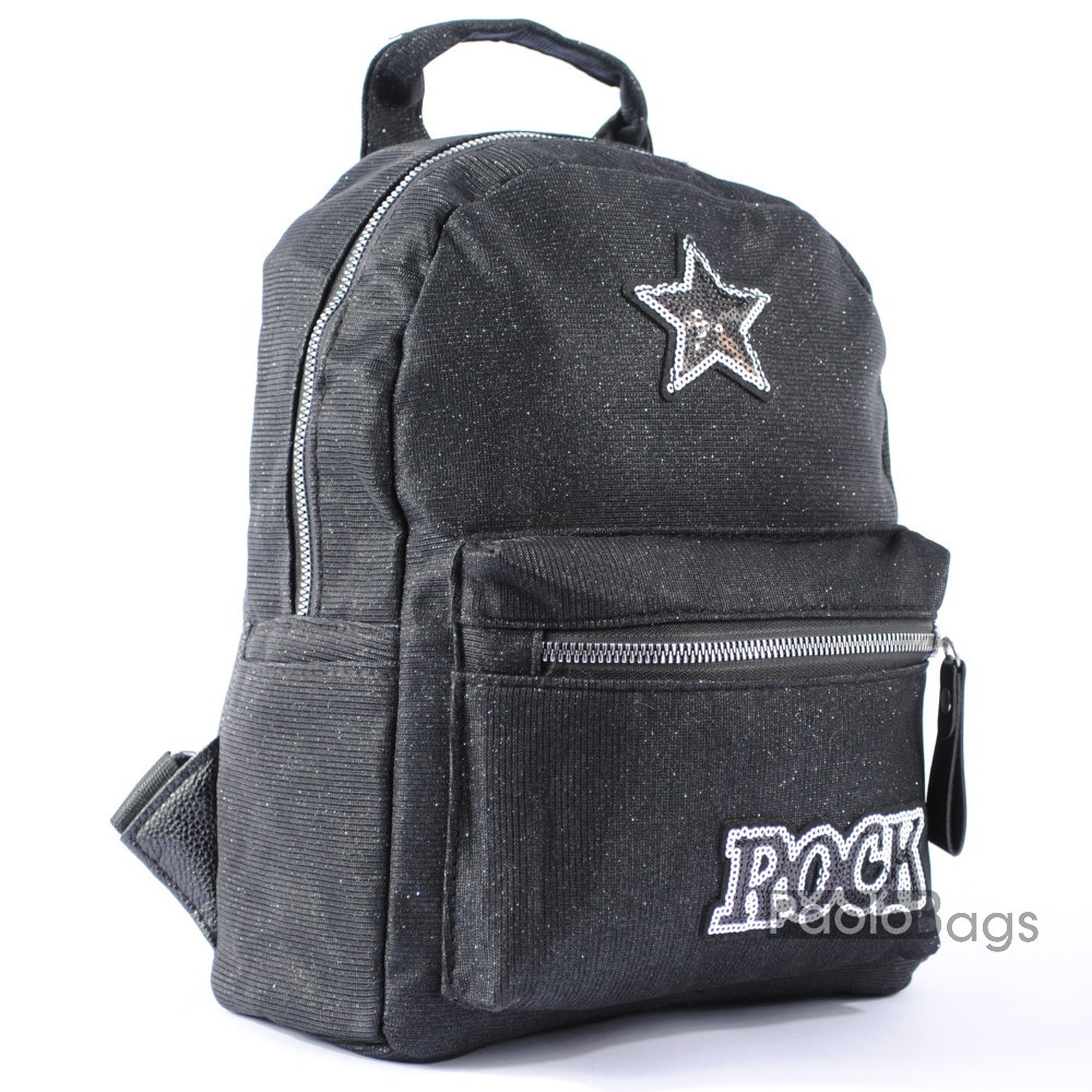 Дамска раница ROCK с брокат 20438