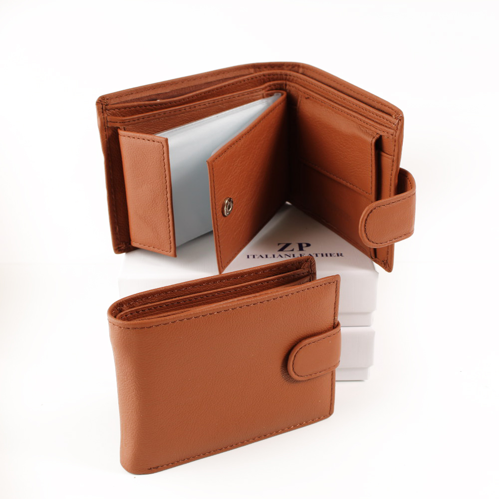 Луксозен мъжки портфейл от естествена кожа 32823