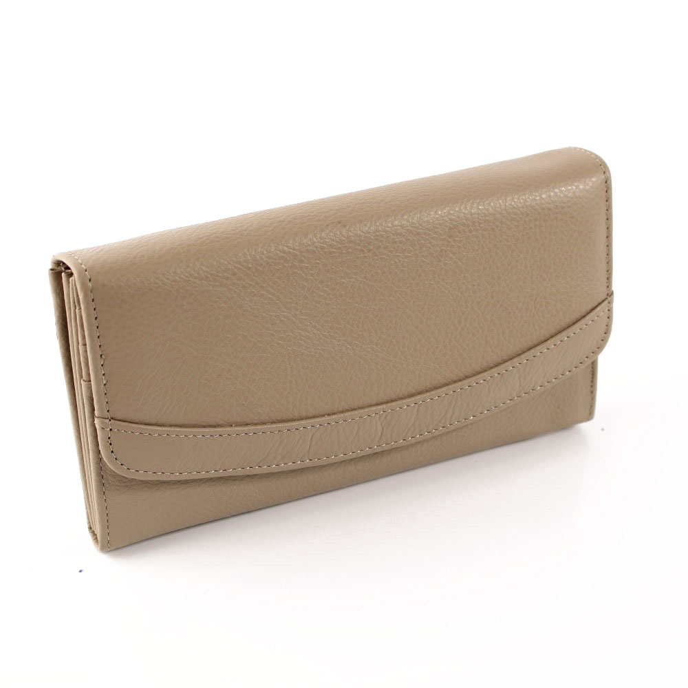 Луксозно дамско портмоне с много отделения от естествена кожа 33427
