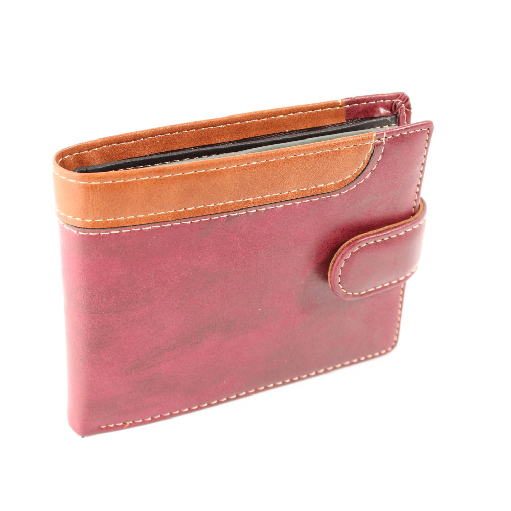 Луксозен мъжки портфейл от естествена кожа Италия 33050-12