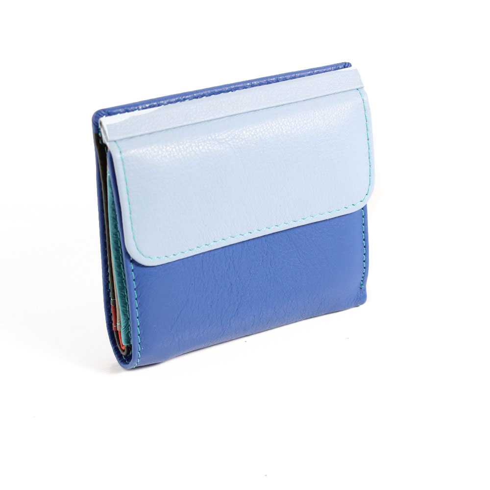 Луксозно дамско портмоне малко от естествена кожа модел L209-2