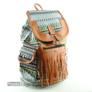 Кожена дамска раница