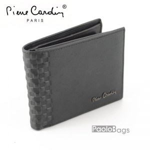 Луксозен мъжки портфейл от естествена кожа Pierre Cardin 30359-1