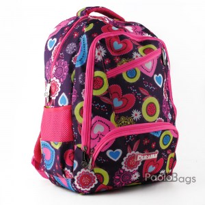 Ученическа раница евтина с джобове 26465