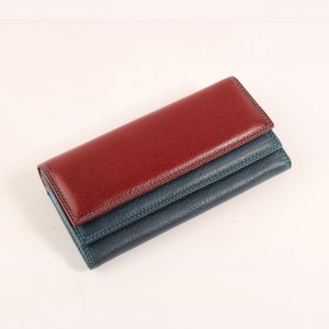 Луксозно дамско портмоне от естествена кожа 32804