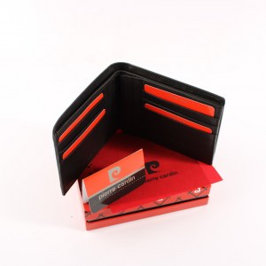 Луксозен мъжки портфейл от естествена кожа Pierre Cardin 30359-6