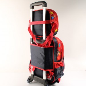 Евтина ученическа раница с джобове с цип DR1-134-5